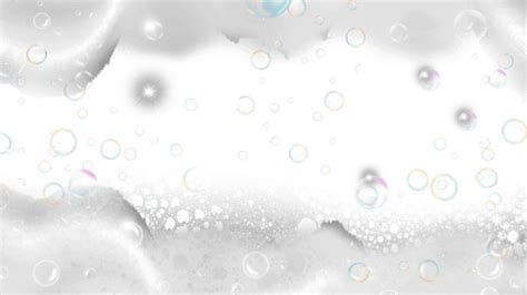 Foam Bubble Soap Vector Hd Images Realistic Background With Bath Soap
