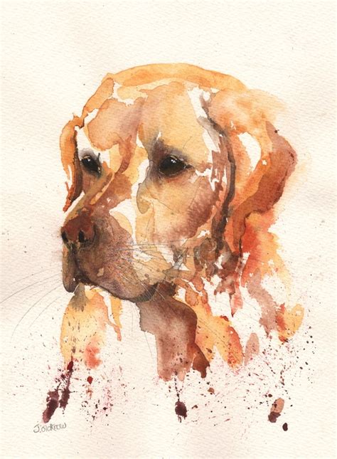 Watercolour Dog Painting Watercolor Dog Dog Paintings Animal Paintings