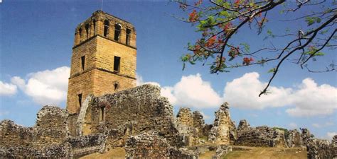 My Unesco Whs Postcards Collection Panama Archaeological Site Of