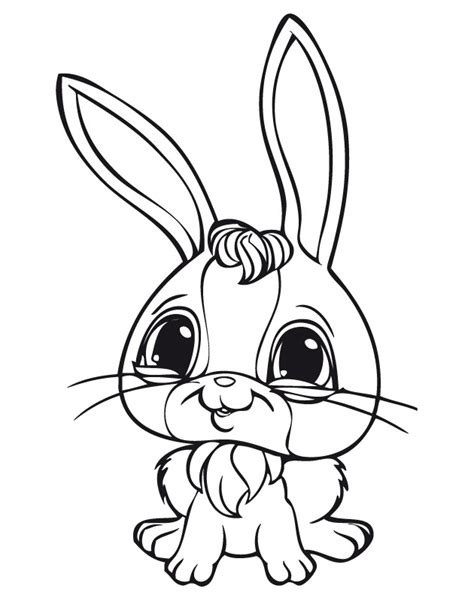 Littlest Pet Shop Coloring Pages For Kids Printable Coloring Book