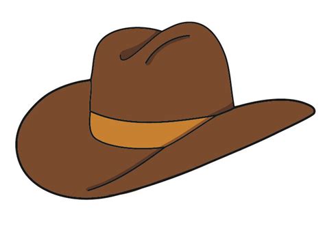Cowboy Hat Template Clipart Best