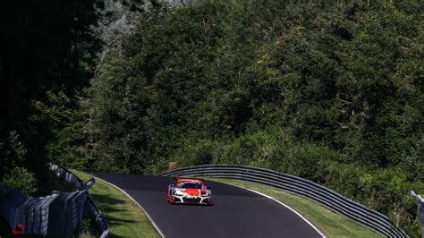 Audi Sport Team Land Zurück Auf Der Nürburgring Nordschleife Land