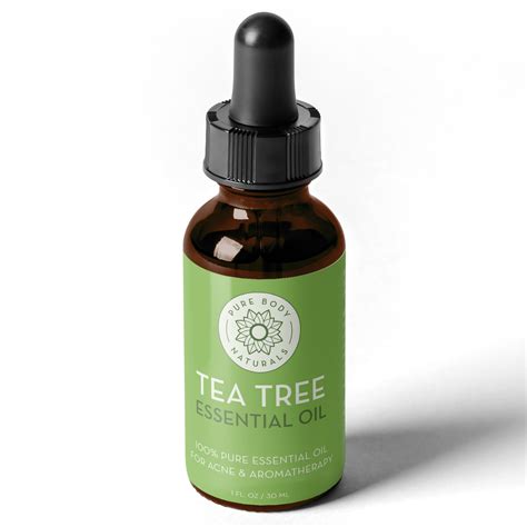 Tea Tree Essential Oil Pure Body Naturals