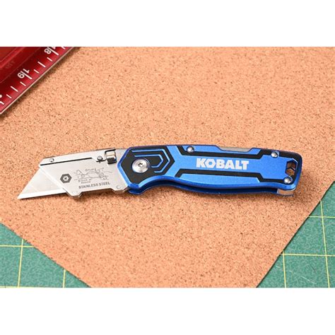 Kobalt 18mm 3 Blade Folding Utility Knife At