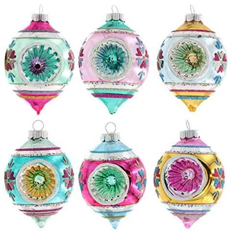 Christopher Radko Ornaments Vintage Celebration Decorated Triple
