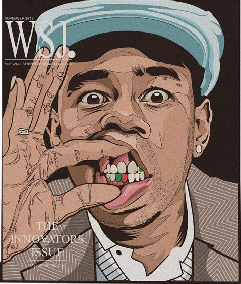 Tyler The Creator Portrait Vector Illustration By Ad2tr On Deviantart