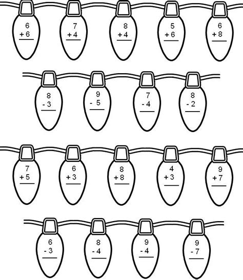 Pin by Kristan Luneau on Coloring pages for learning | Christmas math