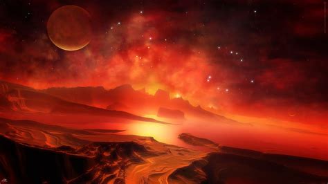 Red Planet Wallpapers Top Free Red Planet Backgrounds Wallpaperaccess