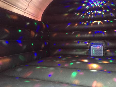 Disco Dome No1 With Lights And Music Bouncy Castle Hire In Hull East