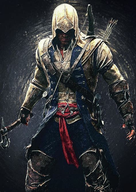 Assassins Creed Connor Digital Art By Zapista Zapista