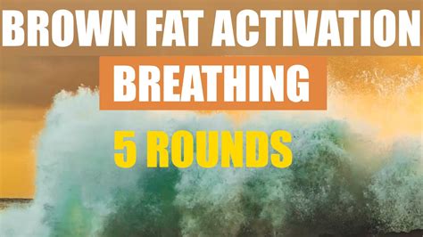 Brown Fat Activation Breathing Technique 5 Rounds With 432hz Youtube