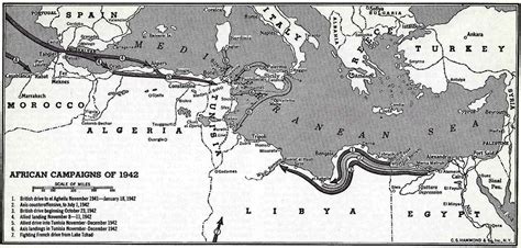 North Africa Campaigns Egypt And Libya Autumn 1941january 1943