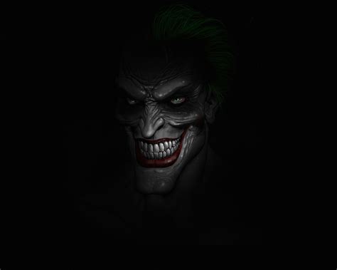 1280x1024 Scary Joker Minimal 4k 1280x1024 Resolution Wallpaper Hd