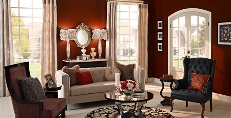 Red Living Room Ideas And Inspirational Paint Colors Behr