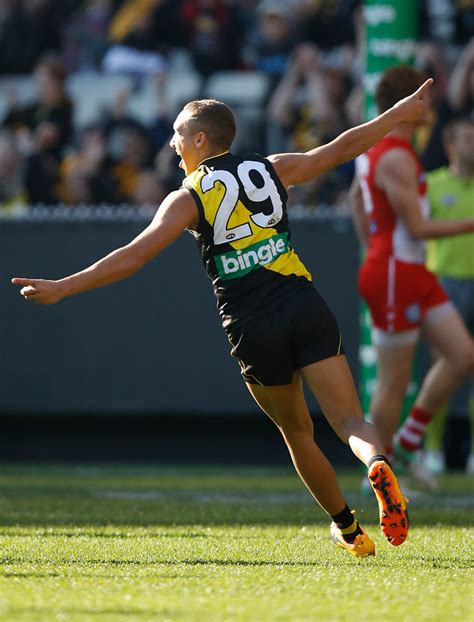 Shai bolton is a professional australian rules footballer playing for the richmond football club in the australian football league. Focus on Shai Bolton - richmondfc.com.au