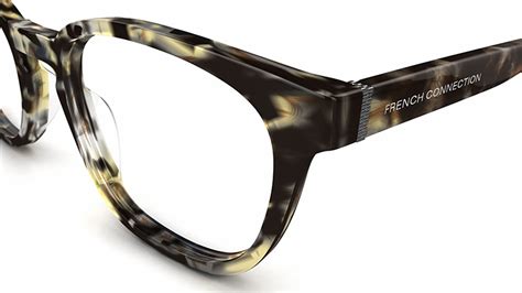 French Connection Womens Glasses Fc 134 Tortoiseshell Geometric Plastic Acetate Frame £100
