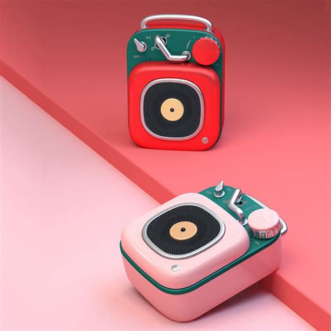 Bakeey Hm20 Wireless Bluetooth Speaker Mini Cute Nostalgic Loudspeaker