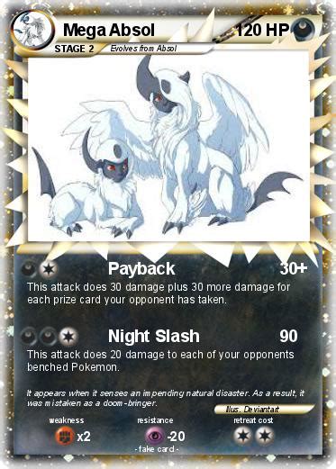 Pokémon Mega Absol 1 1 Payback My Pokemon Card