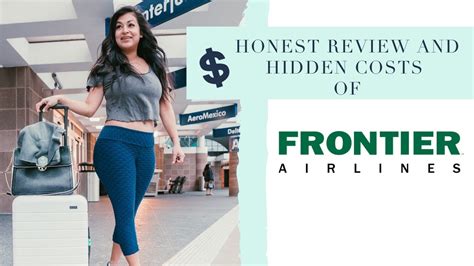 2020 Frontier Airlines Personal Item And Hidden Costs Youtube