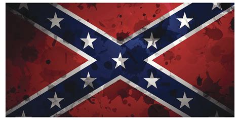 Black And White Confederate Flag Png