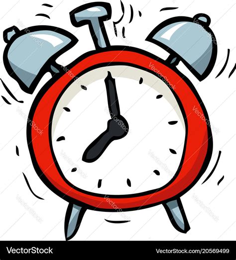 Clock Cartoon Picture Cartoon Alarm Clock Transparent Background
