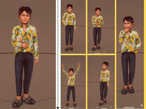 Child Pose Pack 01 In 2020 Kid Poses Sims 4 Children Sims 4 Cc Kids