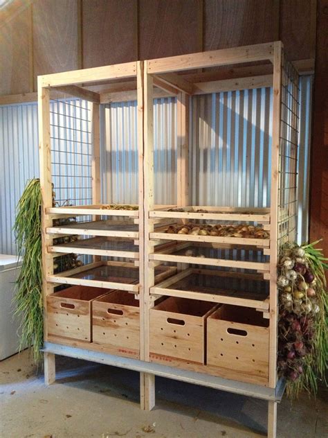 Reader contribution by laura damron. Ultimate vegetable storage! potatoes, onions, garlic ...