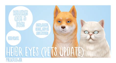 Sims 4 Maxis Match Cc Cats And Dogs Recolors Clicksret