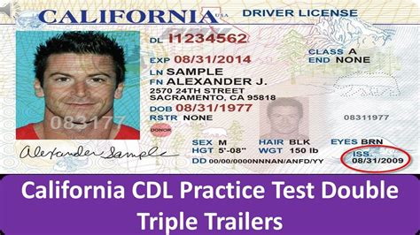 California Cdl Practice Test Double Triple Trailers Youtube