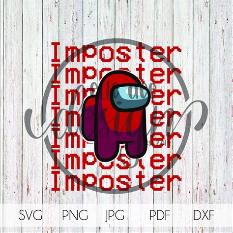 Among Us Imposter Svg