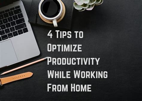 4 Tips To Optimize Productivity While Working From Home Rq Digital