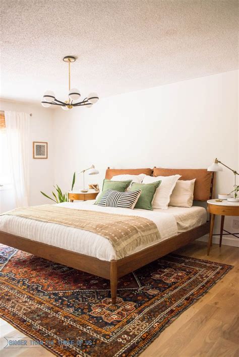 White painted bedroom furniture, lighting fixtures and decor accessories are one of the current trends in bedroom decorating. Mid Century Modern Bedroom | Mid century modern bedroom ...