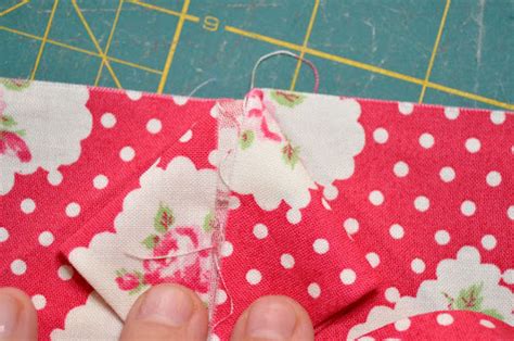Block 20 Origami Flower Textured Quilt Sampler Sewn Up