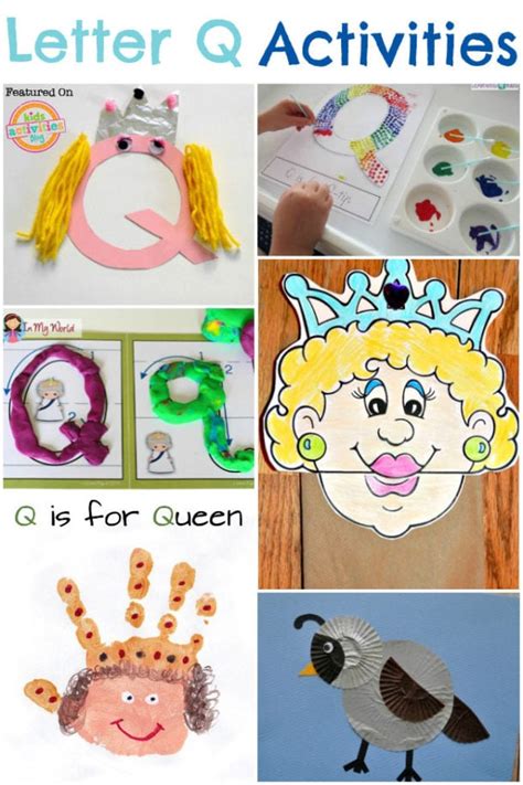 20 Letter Q Crafts And Activities Preschoolers Learn The Alphabet