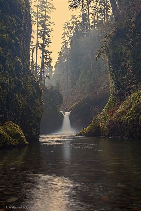 Punch Bowl Falls Columbia River Gorge National Scenic Area Oregon