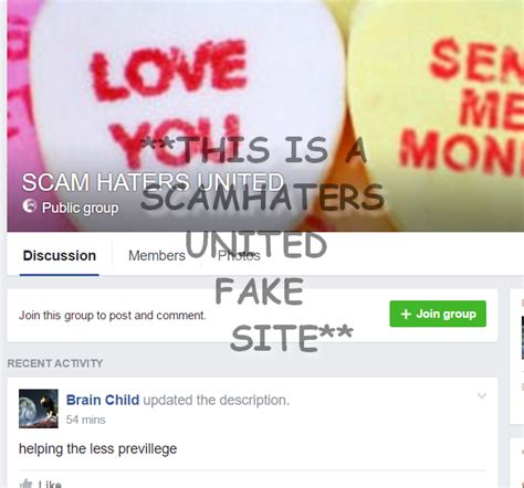 Scamhaters United Visit Us Also On Facebook And Instagram Fake Scamhaters Group We Are