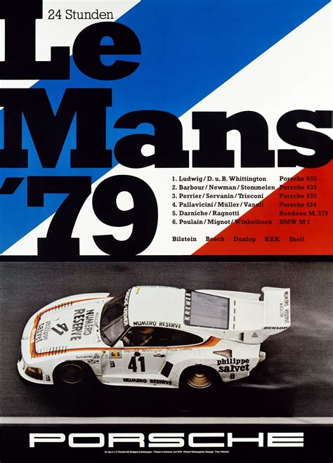 La Historia De Porsche En Le Mans A Través De Sus Carteles