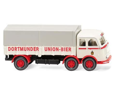 Wiking Model Dortmunder Union Mercedes Benz LP 333 Flatbed