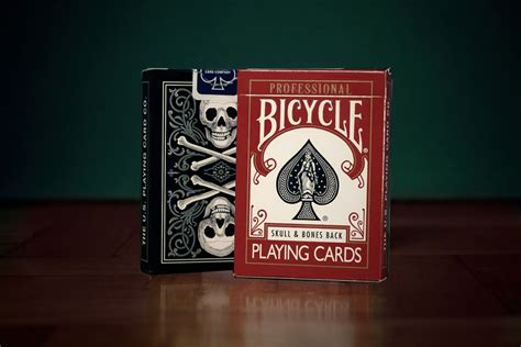 We design, print, and cut the world's best playing cards. Skull & Bones Playing Cards RED Cambric