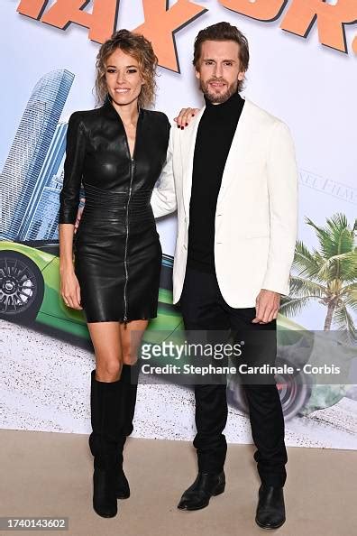 Elodie Fontan And Philippe Lacheau Attend The 3 Jours Max Photocall Photo Dactualité