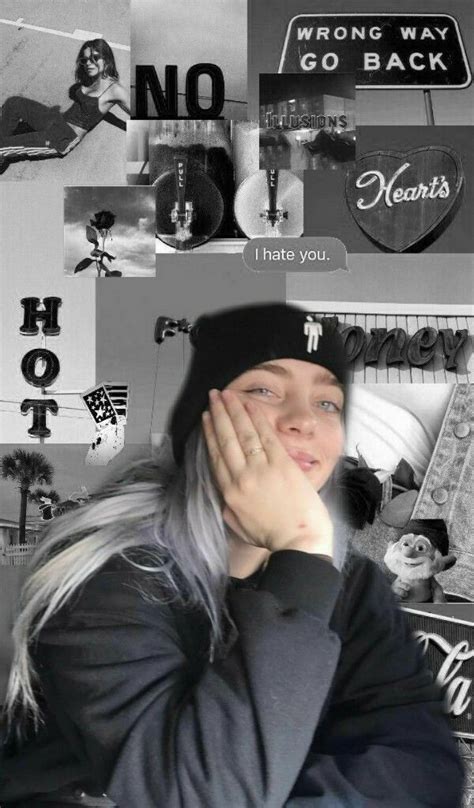 Wallpapers in ultra hd 4k 3840x2160, 1920x1080 high definition resolutions. Billie Eilish Aesthetic Wallpaper Black