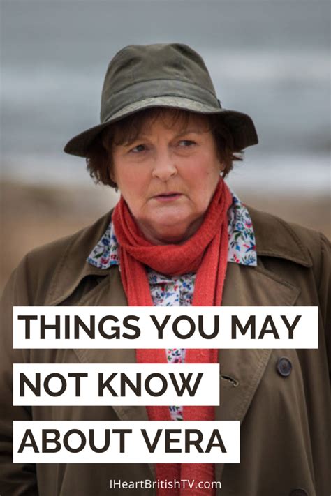 10 Things You Might Not Know About Vera I Heart British Tv