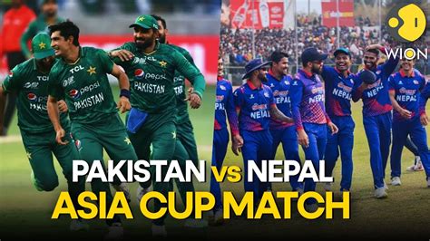 Pakistan Vs Nepal Live Asia Cup 2023 Asia Cups First Match Nepals
