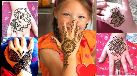 Kids Henna Designhenna Design For Baby Girl Mehndi Design For Kids