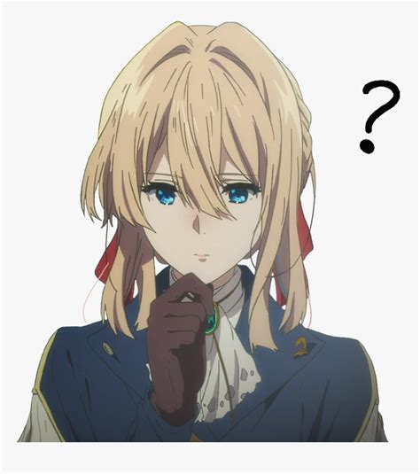 Anime Girl Confused Png Transparent Png Kindpng