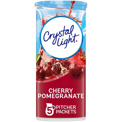 Crystal Light Cherry Pomegranate Naturally Flavored Powdered Drink Mix