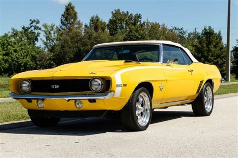Yellow Chevrolet Camaro Ss With 74569 Miles Available Now For Sale