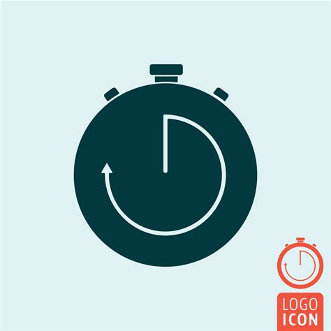 Timer Icon Isolated 601190 Vector Art At Vecteezy