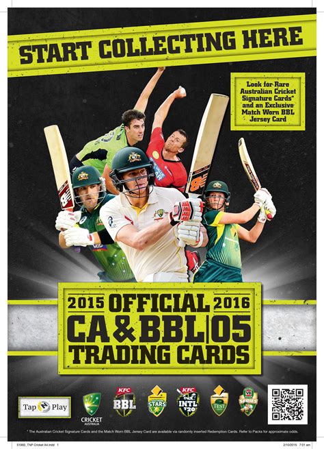2015/16 CA & BBL Sealed Cricket Case | Diggaz Trading Cards