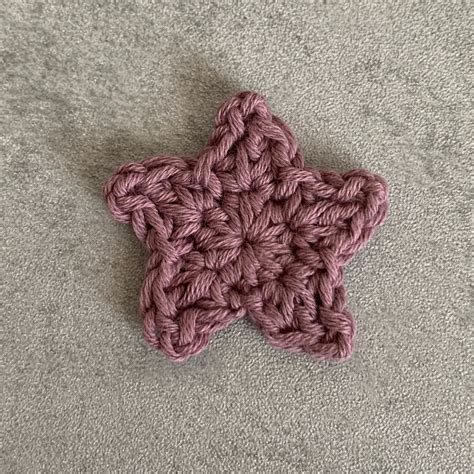 Handmade Crochet Appliqué Star Mix And Match Decorate Etsy